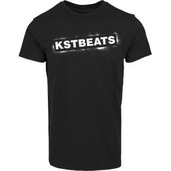 KsTBeats - Splatter Hausmarke T-Shirt  - Schwarz