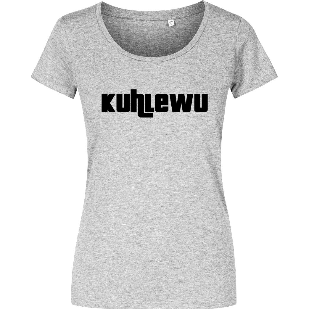 None Kuhlewu - Shirt T-Shirt Damenshirt heather grey