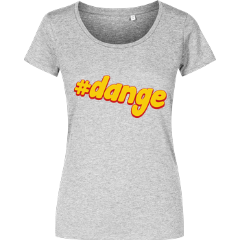 Kunga - #dange Damenshirt heather grey