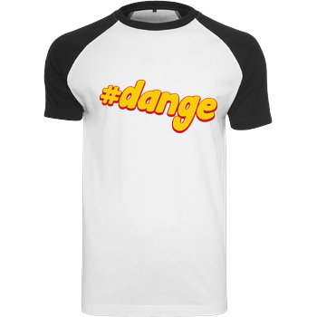 Kunga - #dange Raglan-Shirt weiß