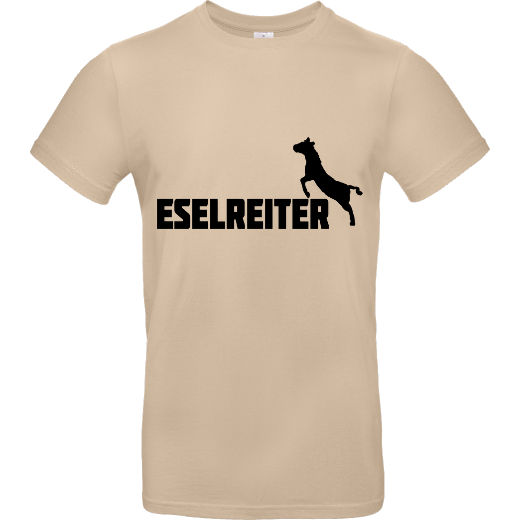 Kunga Kunga - Eselreiter T-Shirt B&C EXACT 190 - Sand