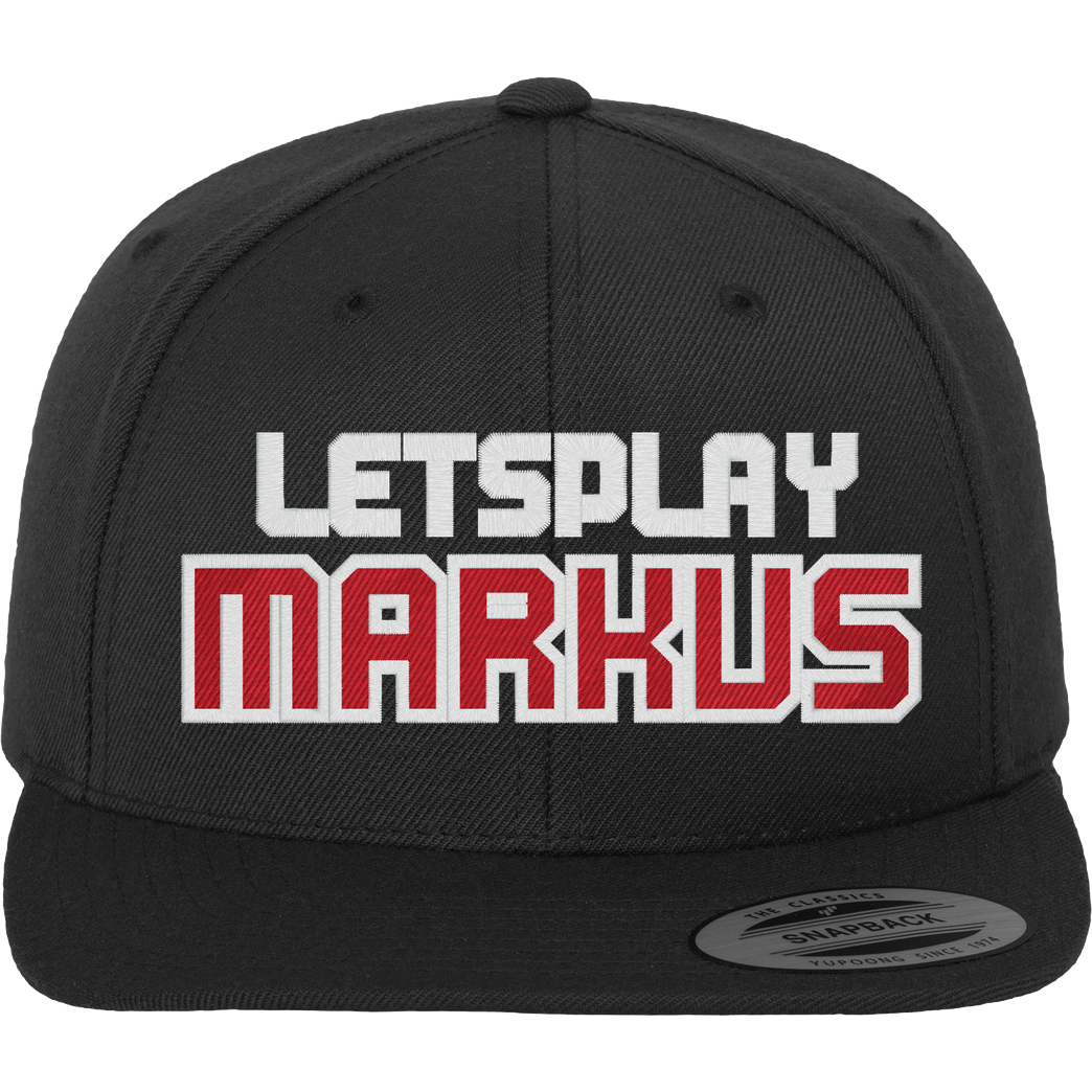 LETSPLAYmarkus LetsPlayMarkus - Logo Cap Cap Cap black