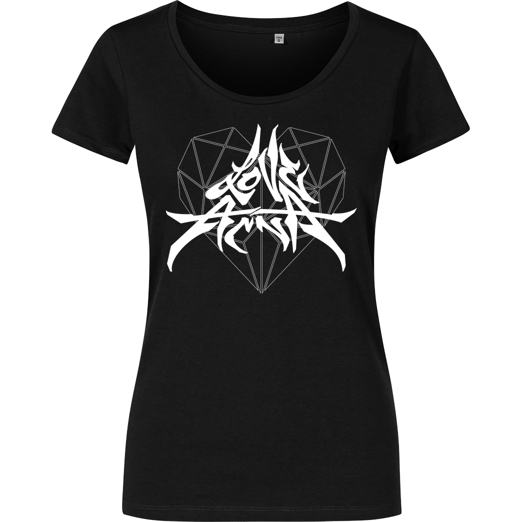 LoveAnna LoveAnna - Logo T-Shirt Damenshirt schwarz