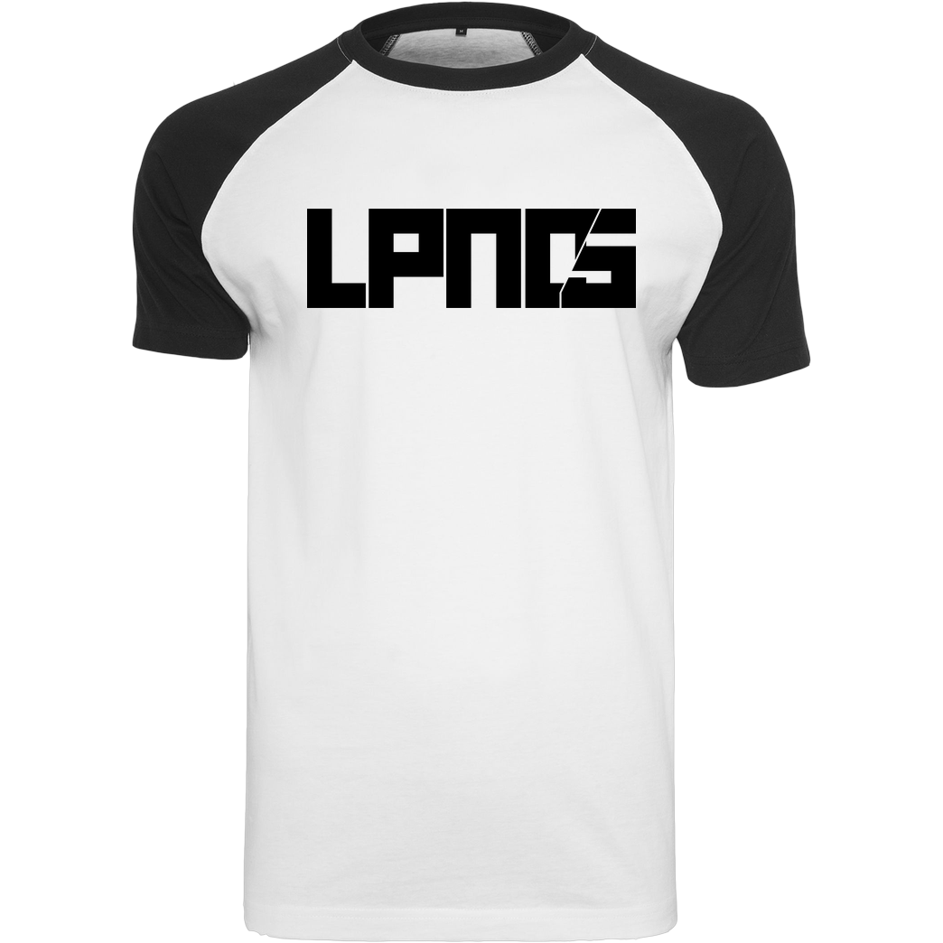 LPN05 LPN05 - LPN05 T-Shirt Raglan-Shirt weiß