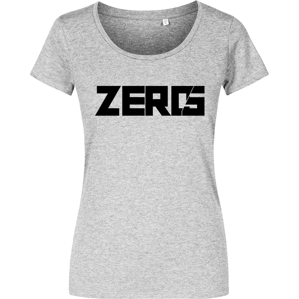 LPN05 LPN05 - ZERO5 T-Shirt Damenshirt heather grey