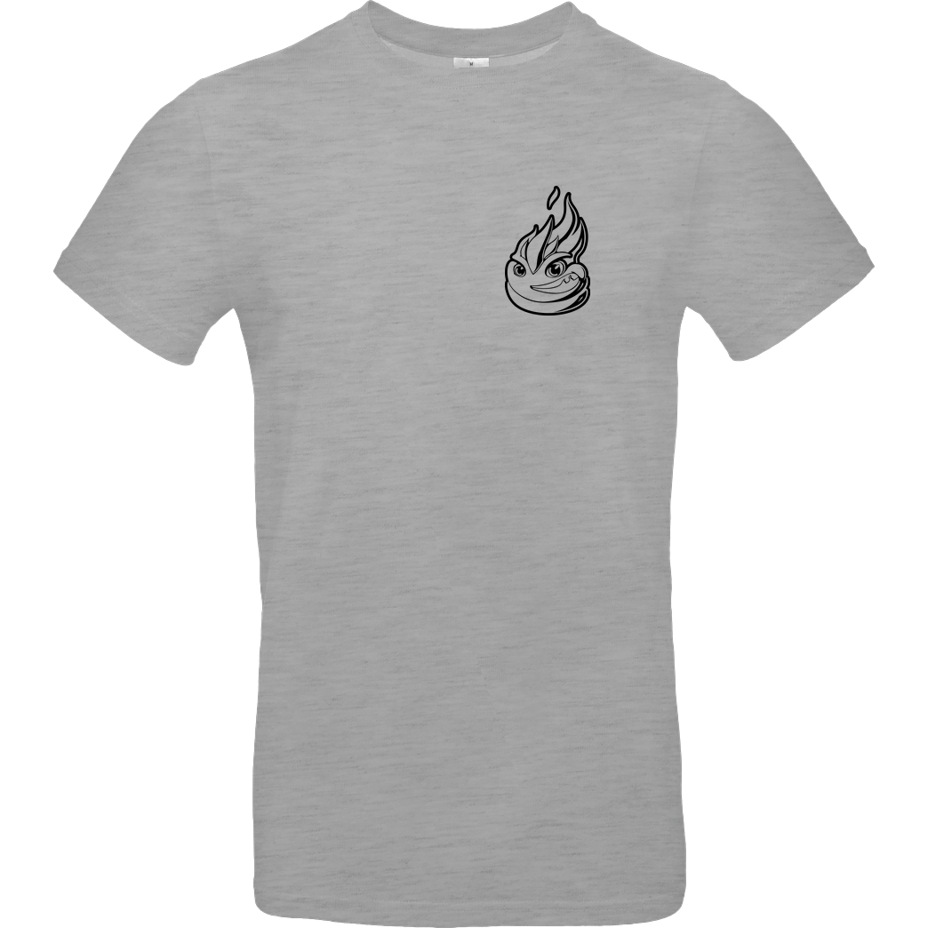 Lucas Lit LucasLit - Litty Shirt T-Shirt B&C EXACT 190 - heather grey