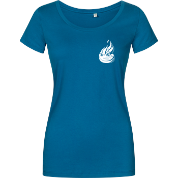 LucasLit - Litty Shirt Damenshirt petrol