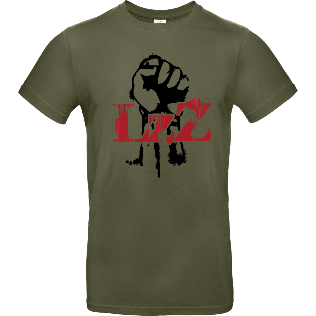 None LzZ-Logoshirt T-Shirt B&C EXACT 190 - Khaki