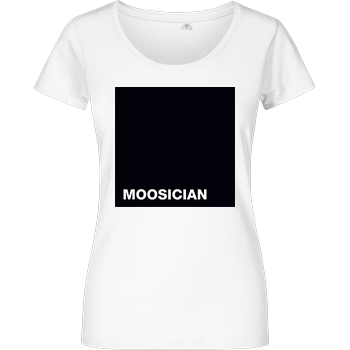 M00sician - Block Damenshirt weiss