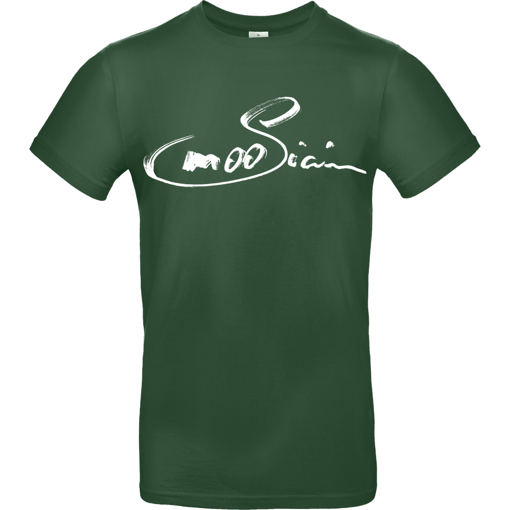 m00sician M00sician - Handwritten T-Shirt B&C EXACT 190 - Flaschengrün