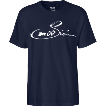 M00sician - Handwritten Fairtrade T-Shirt - navy