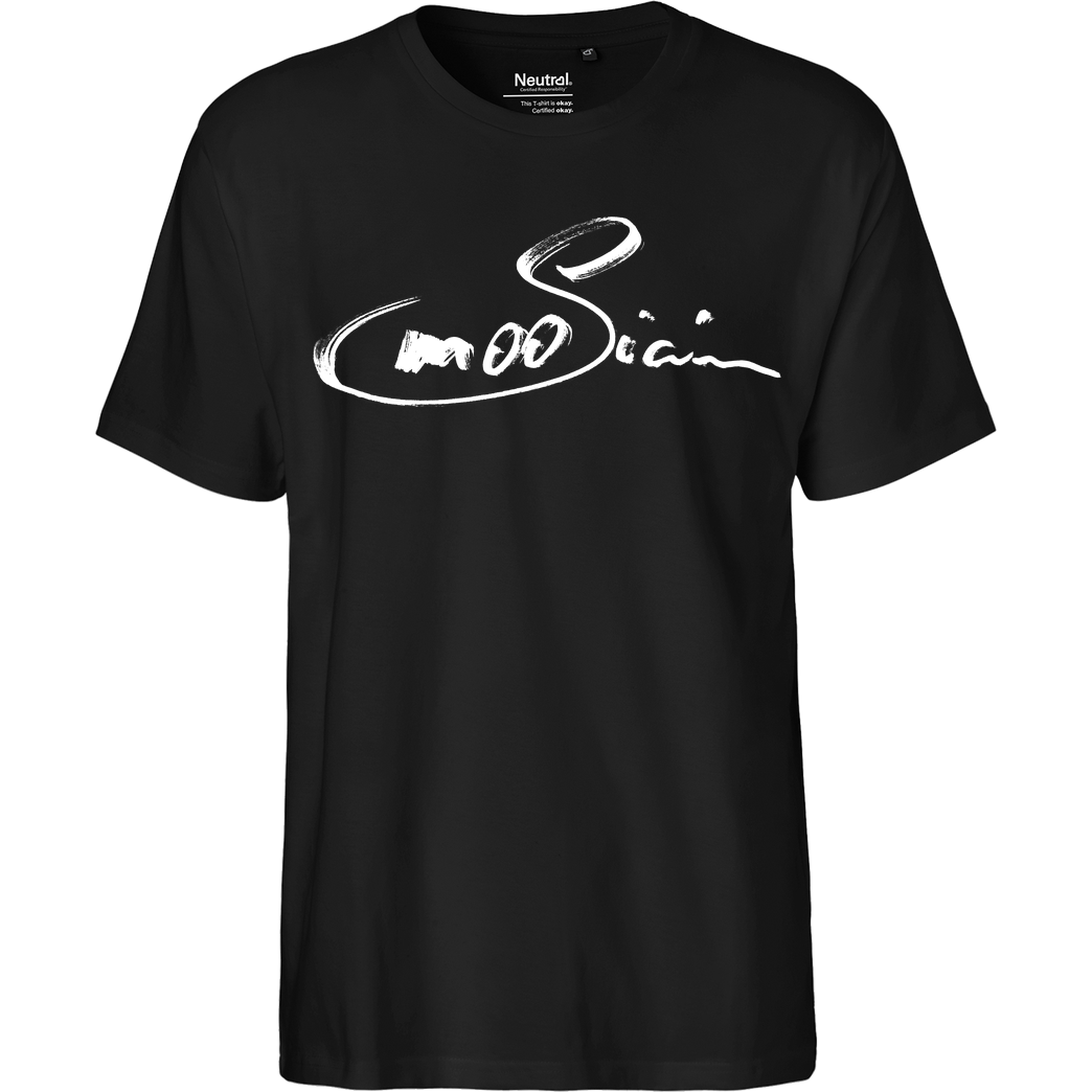 m00sician M00sician - Handwritten T-Shirt Fairtrade T-Shirt - schwarz