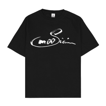 M00sician - Handwritten Oversize T-Shirt - Schwarz