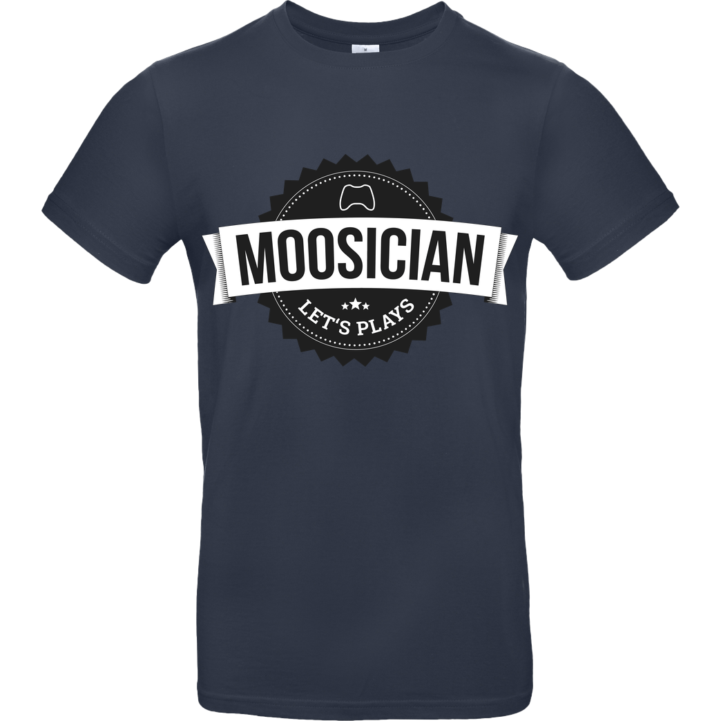 m00sician m00sician - m00sician T-Shirt B&C EXACT 190 - Navy