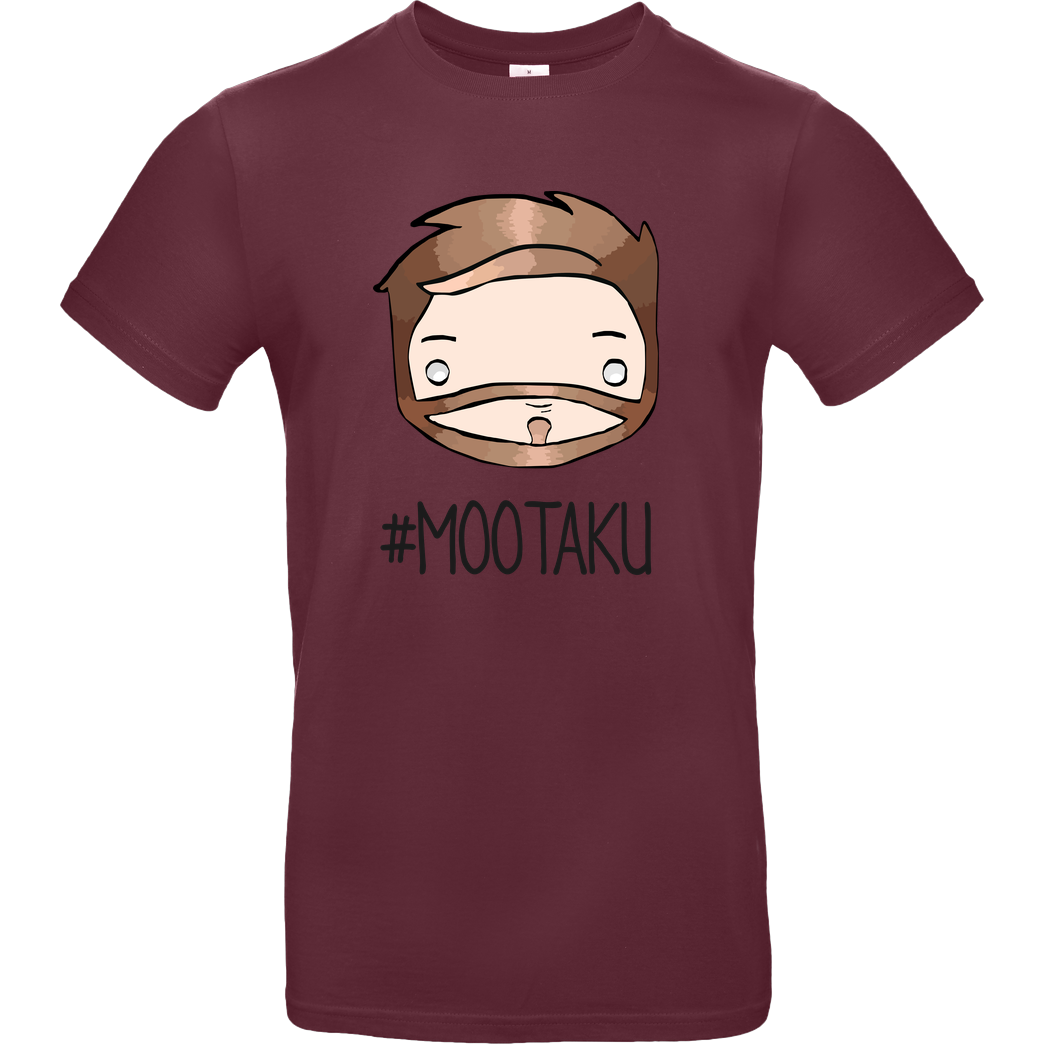 m00sician m00sician - Mootaku T-Shirt B&C EXACT 190 - Bordeaux