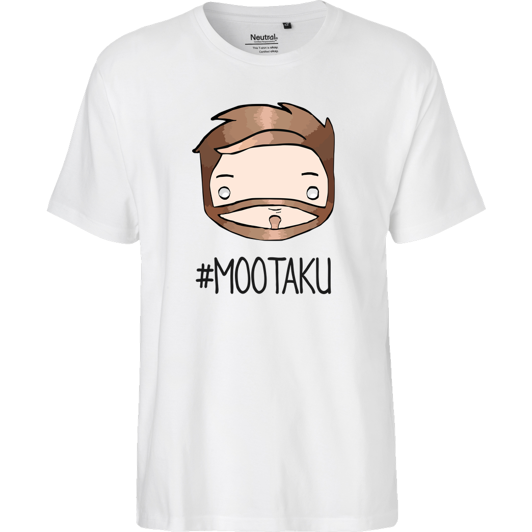 m00sician m00sician - Mootaku T-Shirt Fairtrade T-Shirt - weiß