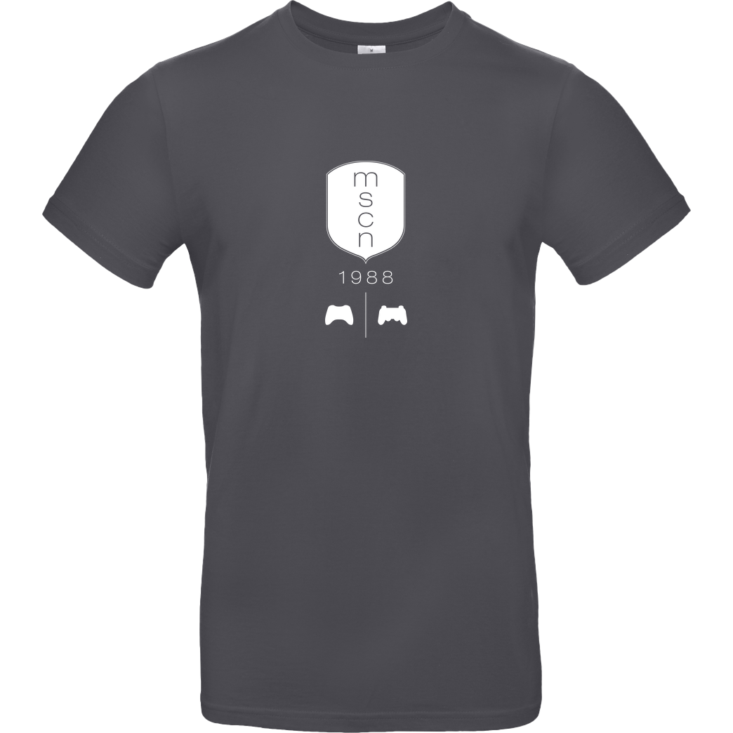 m00sician M00sician - mscn T-Shirt B&C EXACT 190 - Dark Grey