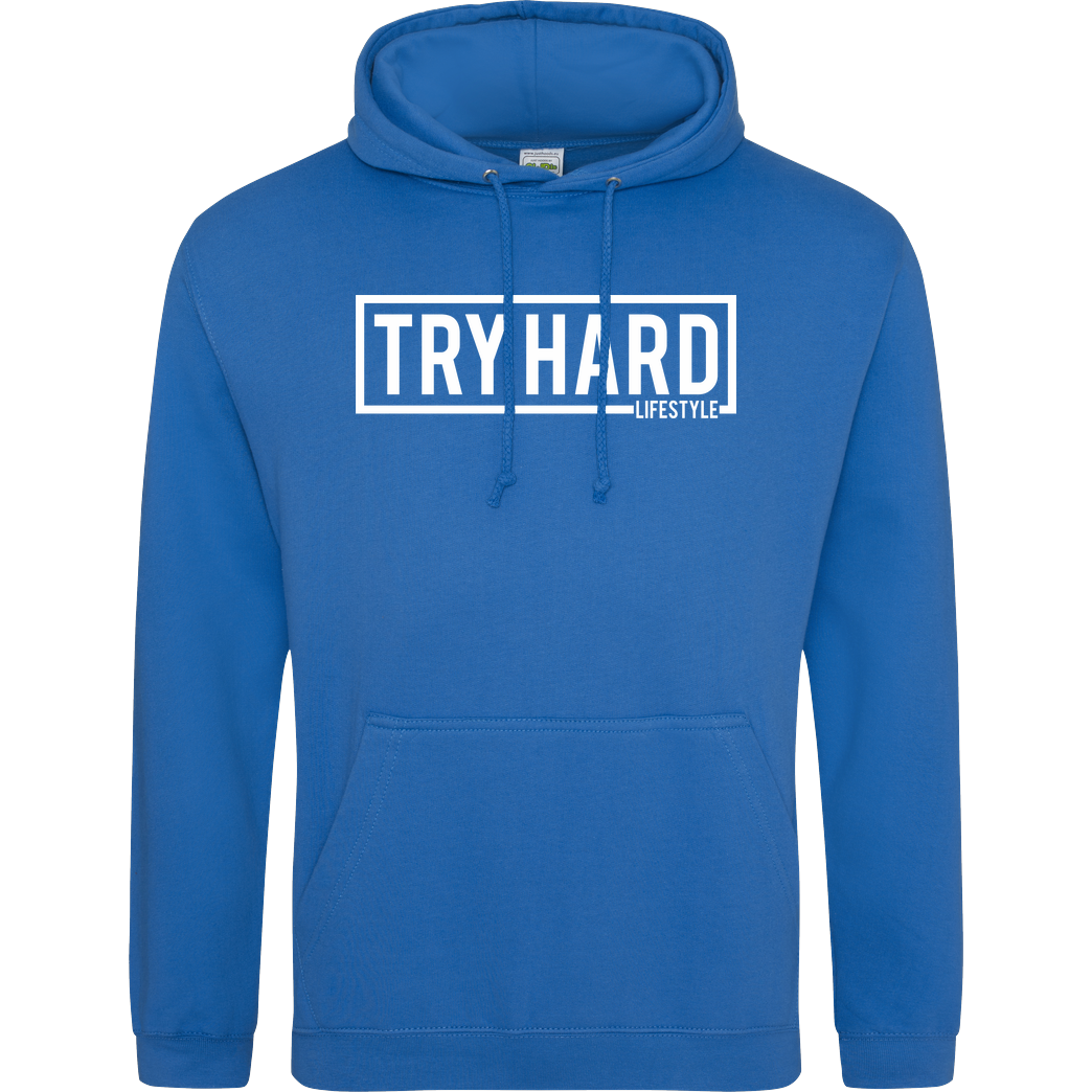 MarcelScorpion Marcel Scorpion - Try Hard Lifestyle Sweatshirt JH Hoodie - saphirblau