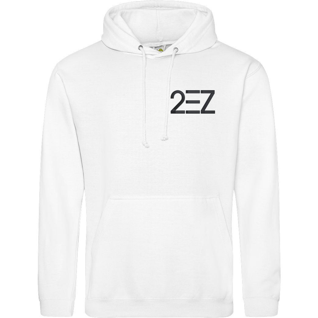 None MarcelScorpion - 2EZ Stick-Logo Sweatshirt JH Hoodie - Weiß