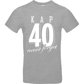MarcelScorpion - Never forget B&C EXACT 190 - heather grey