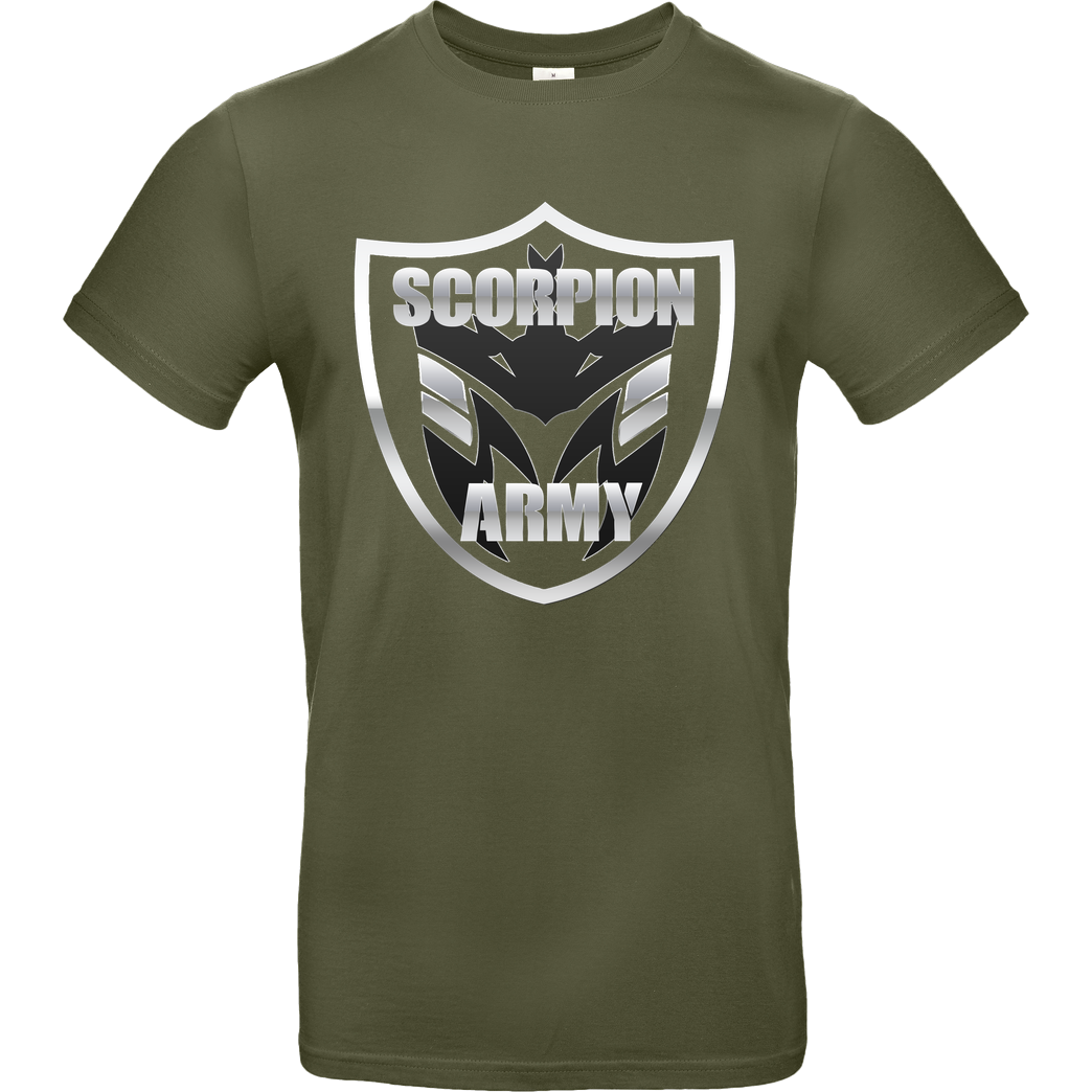 MarcelScorpion MarcelScorpion - Scorpion Army T-Shirt B&C EXACT 190 - Khaki