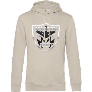 MarcelScorpion - Scorpion Army B&C HOODED INSPIRE - Cremeweiß