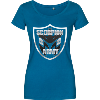 MarcelScorpion - Scorpion Army Damenshirt petrol