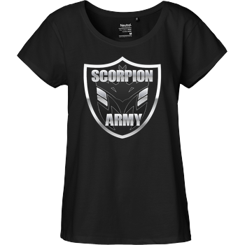 MarcelScorpion - Scorpion Army Fairtrade Loose Fit Girlie - schwarz