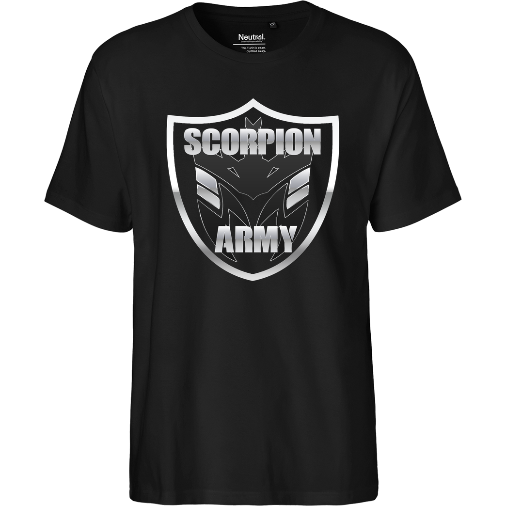 MarcelScorpion MarcelScorpion - Scorpion Army T-Shirt Fairtrade T-Shirt - schwarz