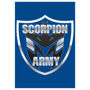 MarcelScorpion - Scorpion Army Kunstdruck royal
