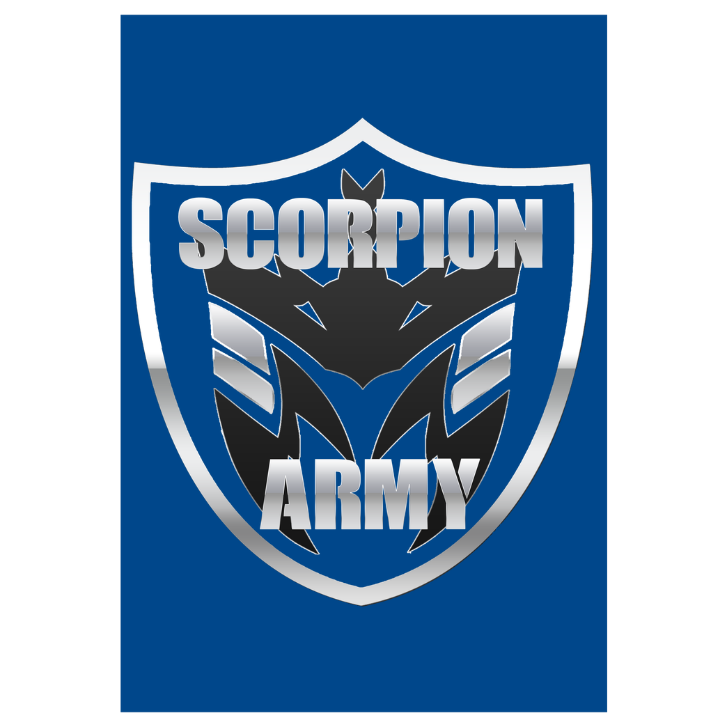 MarcelScorpion MarcelScorpion - Scorpion Army Druck Kunstdruck royal