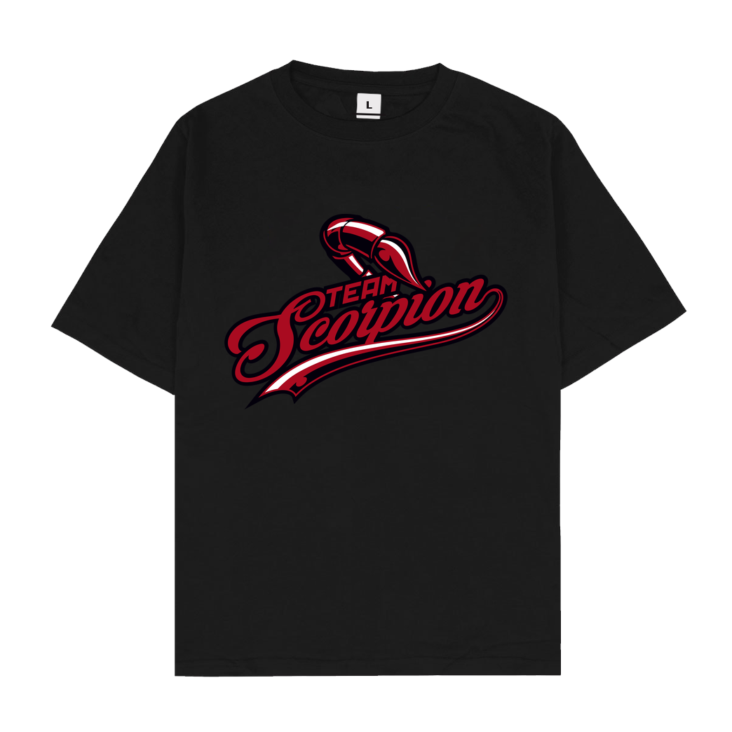 MarcelScorpion MarcelScorpion - Team Scorpion T-Shirt Oversize T-Shirt - Schwarz