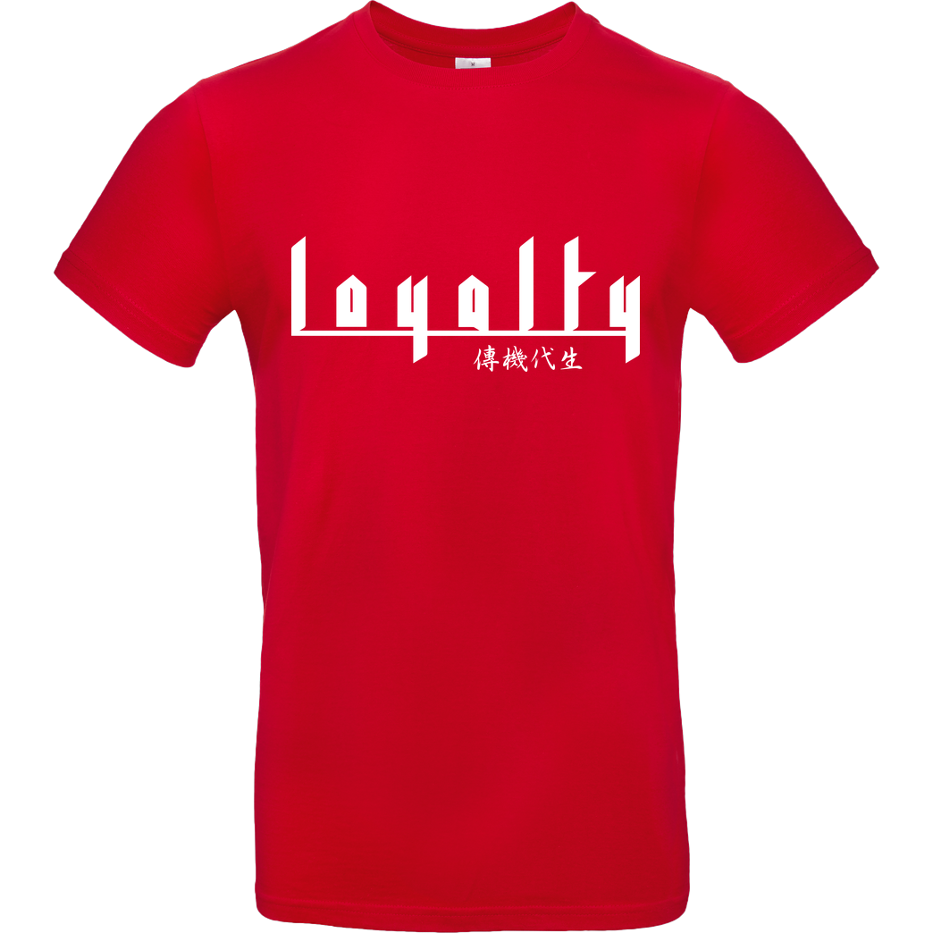 Markey Markey - Loyalty chinese T-Shirt B&C EXACT 190 - Rot
