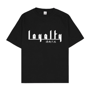 Markey - Loyalty chinese Oversize T-Shirt - Schwarz