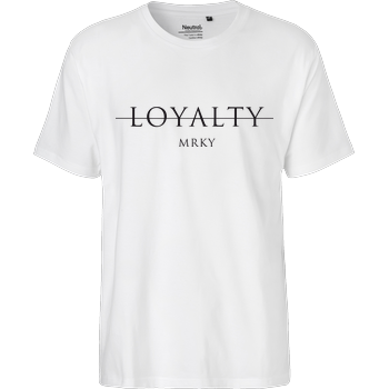 Markey - Loyalty Fairtrade T-Shirt - weiß