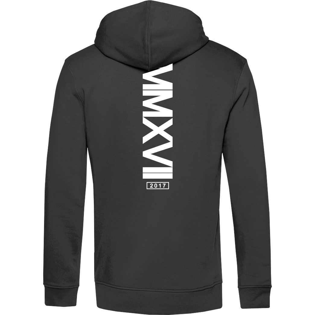 Markey Markey - MMXVI Sweatshirt B&C HOODED INSPIRE - schwarz