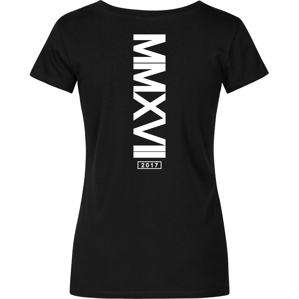 Markey Markey - MMXVI T-Shirt Damenshirt schwarz