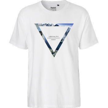 Markey - Triangle Fairtrade T-Shirt - weiß