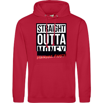 MasterTay - Straight outta money (because games) JH Hoodie - Rot
