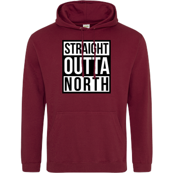 MasterTay - Straight Outta North JH Hoodie - Bordeaux