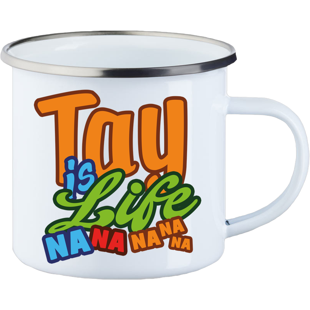 MasterTay MasterTay - Tay is Life Sonstiges Emaille Tasse
