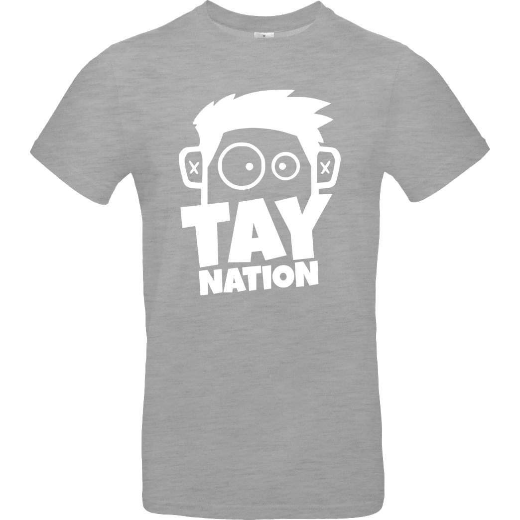 MasterTay MasterTay - Tay Nation 2.0 T-Shirt B&C EXACT 190 - heather grey