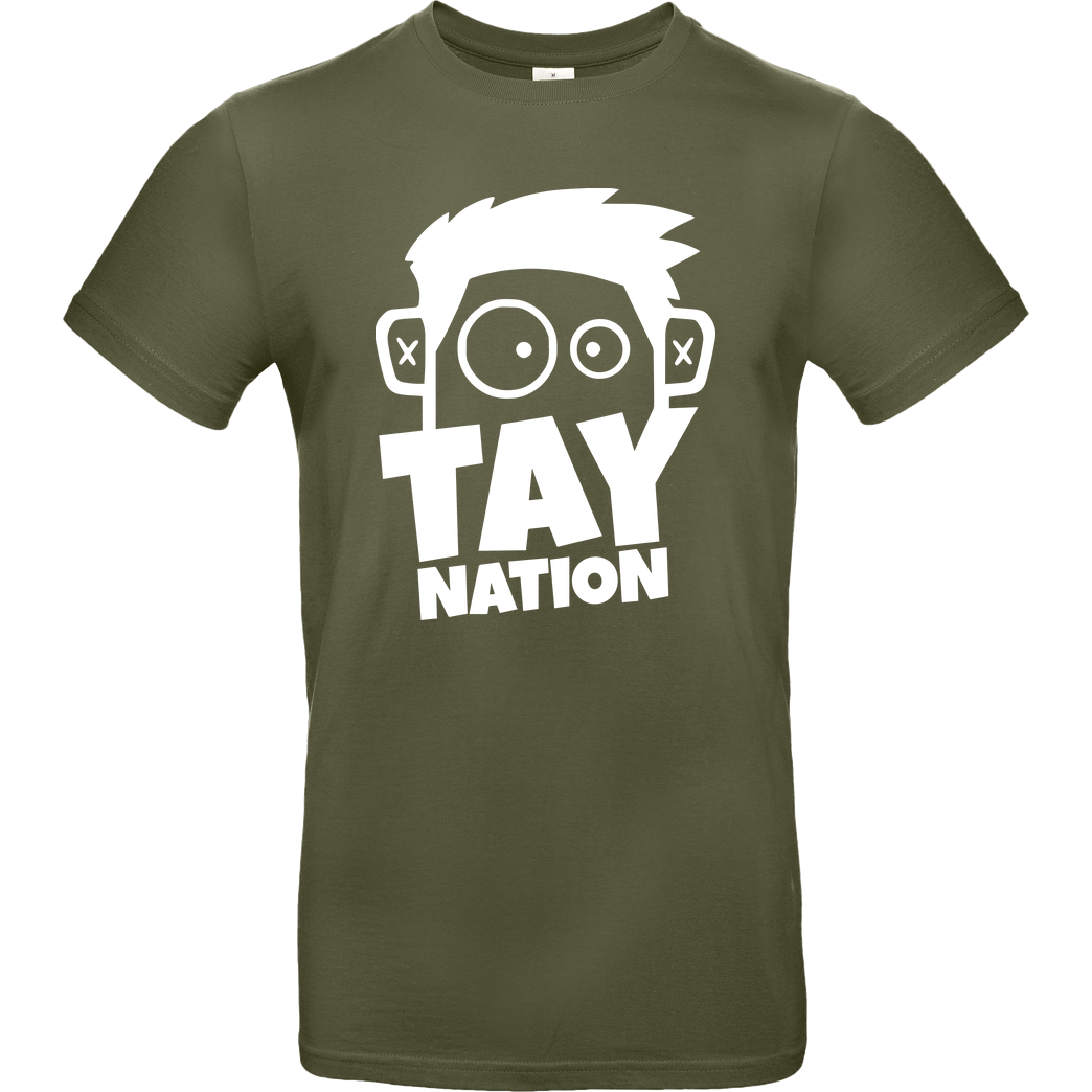 MasterTay MasterTay - Tay Nation 2.0 T-Shirt B&C EXACT 190 - Khaki