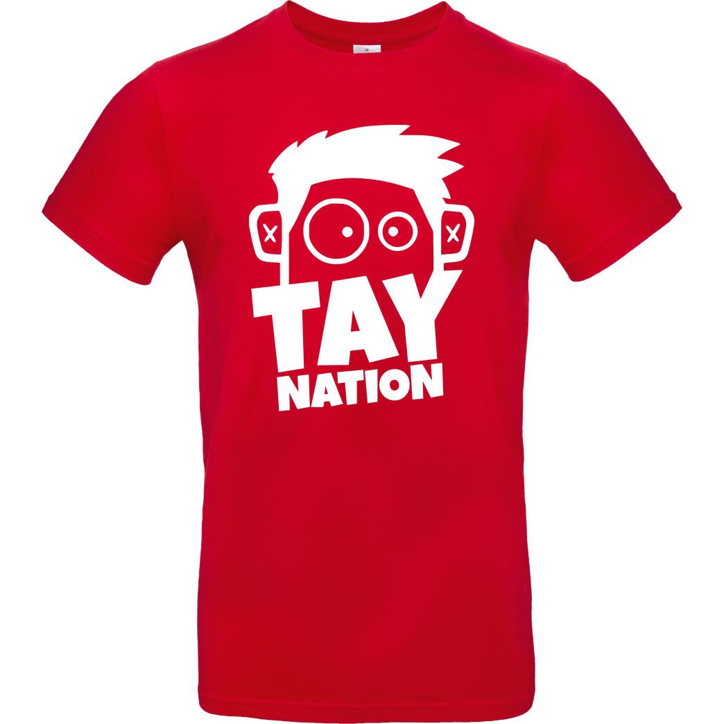 MasterTay MasterTay - Tay Nation 2.0 T-Shirt B&C EXACT 190 - Rot