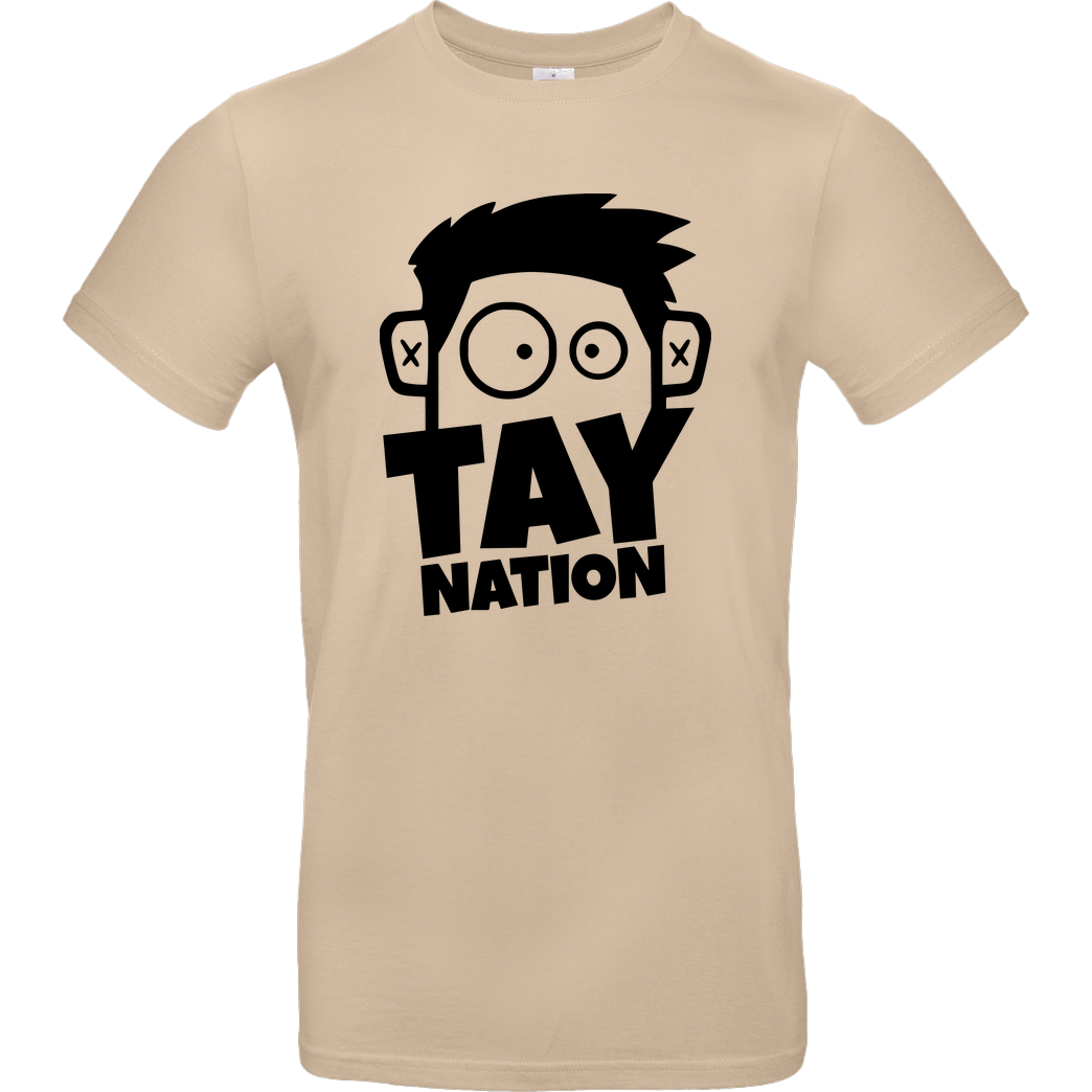 MasterTay MasterTay - Tay Nation 2.0 T-Shirt B&C EXACT 190 - Sand