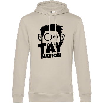 MasterTay - Tay Nation 2.0 B&C HOODED INSPIRE - Cremeweiß