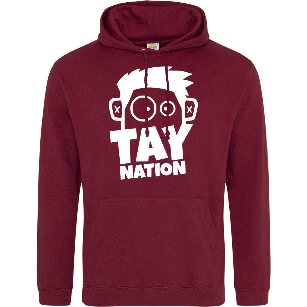 MasterTay MasterTay - Tay Nation 2.0 Sweatshirt JH Hoodie - Bordeaux
