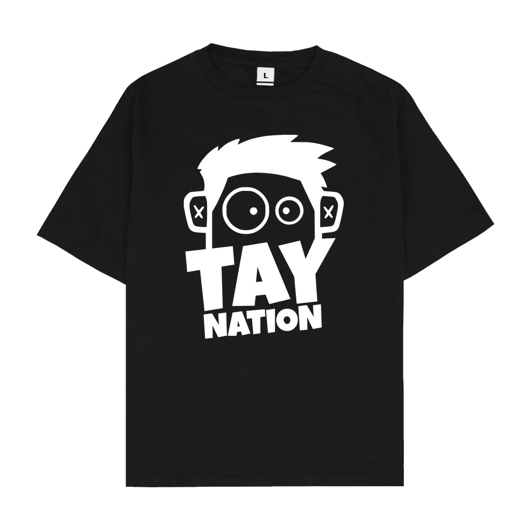 MasterTay MasterTay - Tay Nation 2.0 T-Shirt Oversize T-Shirt - Schwarz