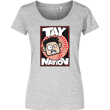 MasterTay - Tay Nation Damenshirt heather grey