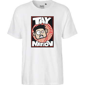 MasterTay - Tay Nation Fairtrade T-Shirt - weiß
